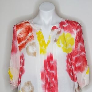 Calvin Klein Floral Dress Medium Used